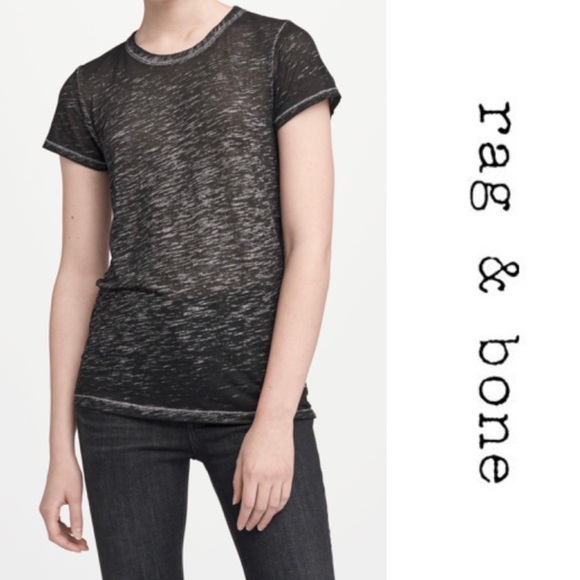 rag and bone burnout tee
